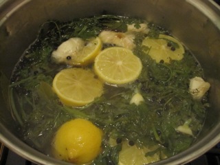 Hot brine