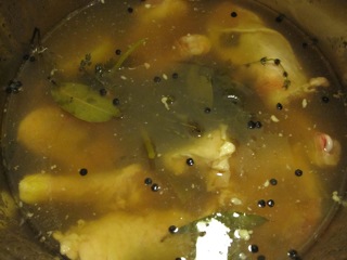 Chicken in brine