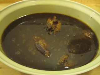 Ribs in liquid