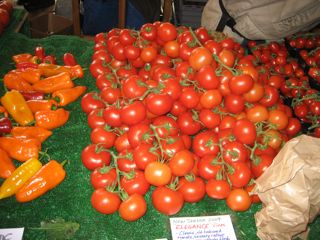 Fresh tomatoes in April? Yes, when they're transported from Italy - a shorter distance than from California to Boston.