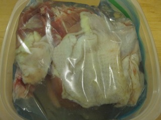 Brined legs