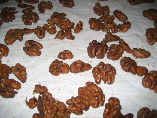 Candied walnuts