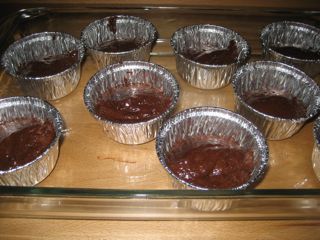 Mousse in cups