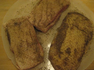Pepered Breasts