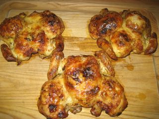 Finished hens Finished hens
