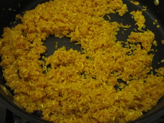 Rice and sofrito Rice and sofrito