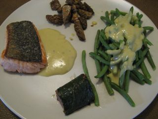 Salmon mashup