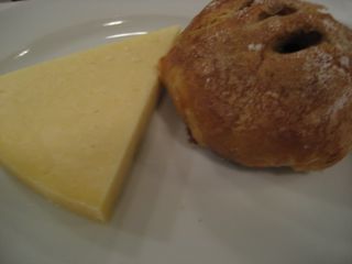 Eccles cake & Lancashire cheese