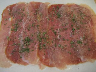 Prosciutto layer