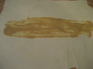 Pastry and mustard